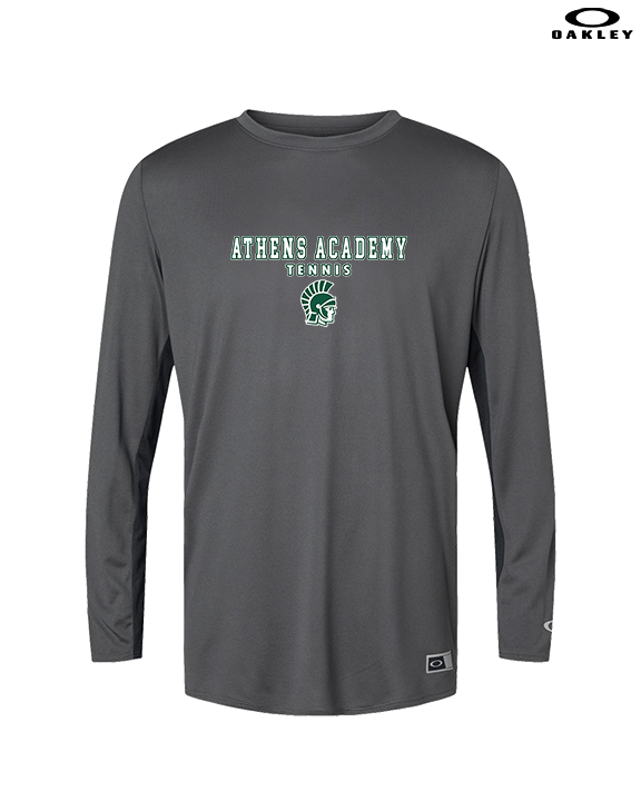 Athens Academy Tennis Block - Mens Oakley Longsleeve