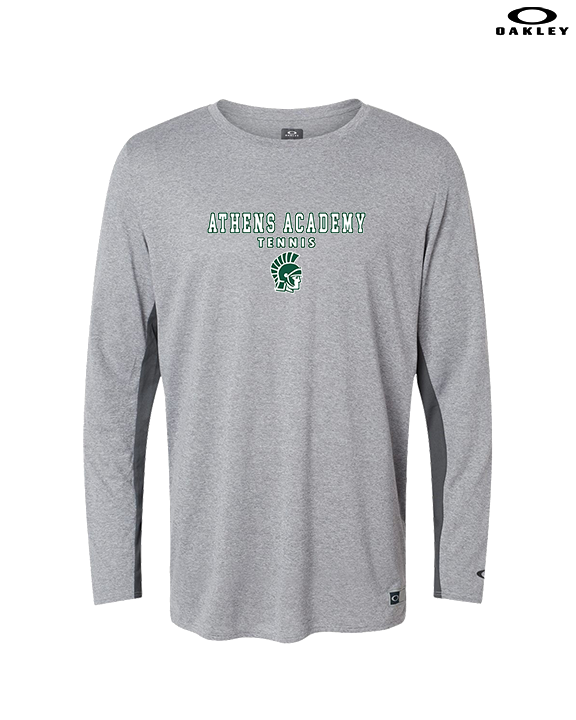 Athens Academy Tennis Block - Mens Oakley Longsleeve