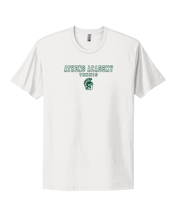 Athens Academy Tennis Block - Mens Select Cotton T-Shirt
