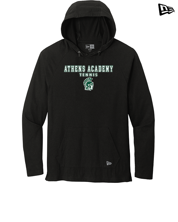 Athens Academy Tennis Block - New Era Tri-Blend Hoodie