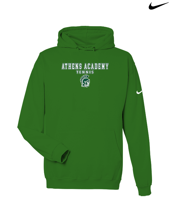 Athens Academy Tennis Block - Nike Club Fleece Hoodie