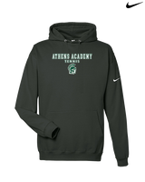 Athens Academy Tennis Block - Nike Club Fleece Hoodie