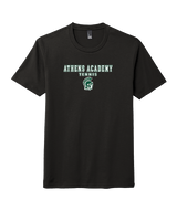 Athens Academy Tennis Block - Tri-Blend Shirt