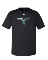Athens Academy Tennis Block - Under Armour Mens Team Tech T-Shirt