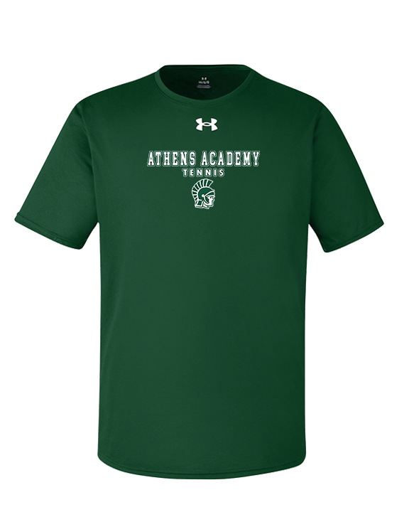 Athens Academy Tennis Block - Under Armour Mens Team Tech T-Shirt