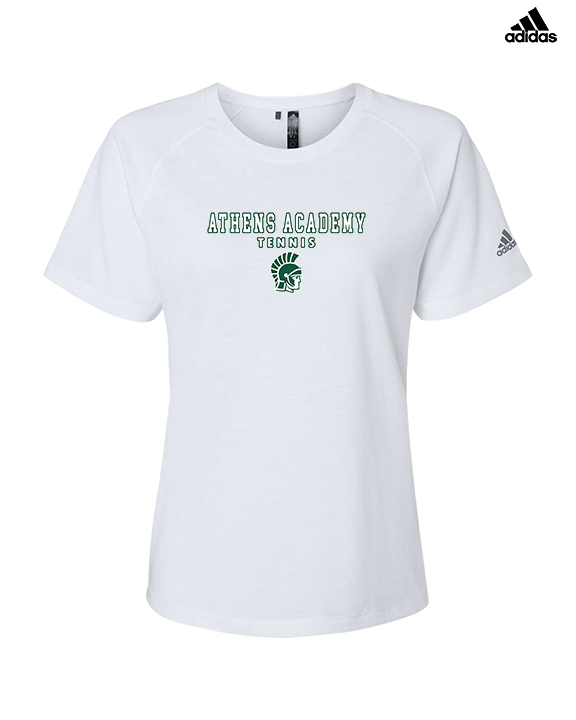 Athens Academy Tennis Block - Womens Adidas Performance Shirt