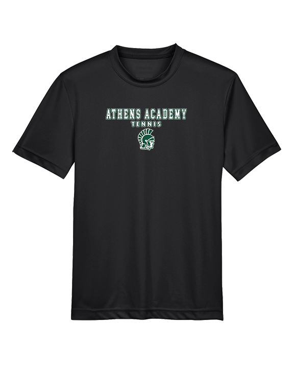 Athens Academy Tennis Block - Youth Performance Shirt