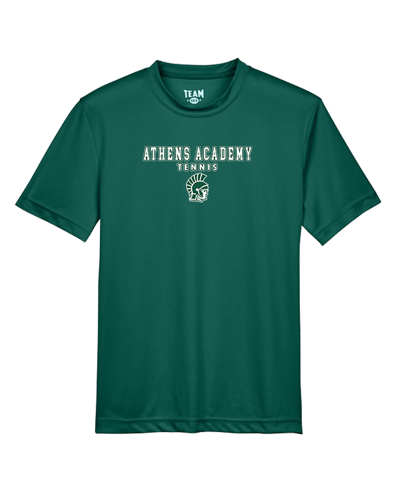 Athens Academy Tennis Block - Youth Performance Shirt