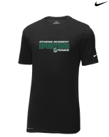 Athens Academy Tennis Bold - Mens Nike Cotton Poly Tee