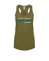 Athens Academy Tennis Bold - Womens Tank Top