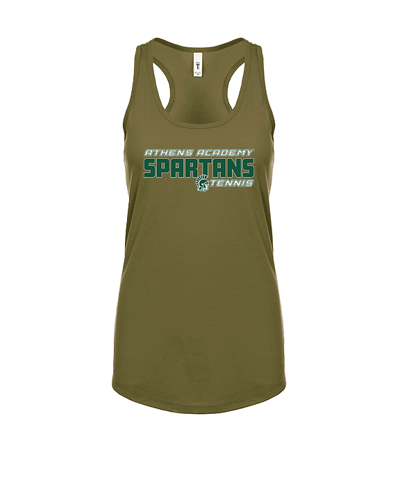 Athens Academy Tennis Bold - Womens Tank Top