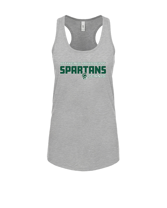 Athens Academy Tennis Bold - Womens Tank Top