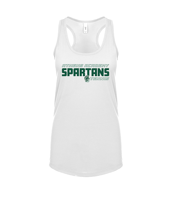 Athens Academy Tennis Bold - Womens Tank Top