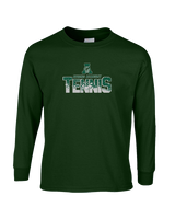 Athens Academy Tennis Splatter - Cotton Longsleeve