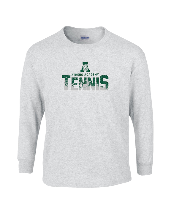 Athens Academy Tennis Splatter - Cotton Longsleeve