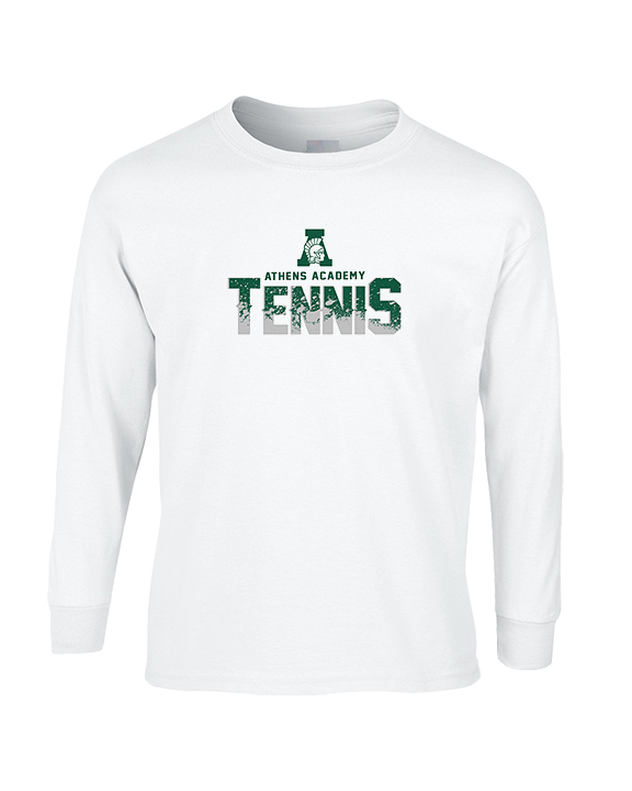 Athens Academy Tennis Splatter - Cotton Longsleeve