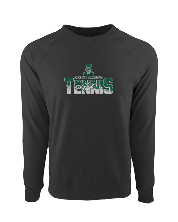 Athens Academy Tennis Splatter - Crewneck Sweatshirt