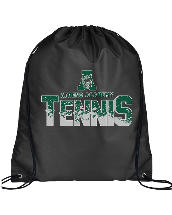 Athens Academy Tennis Splatter - Drawstring Bag