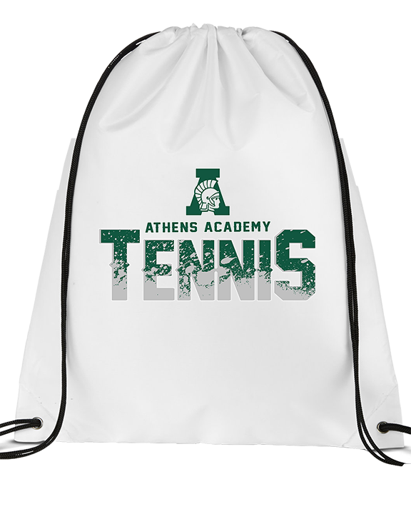 Athens Academy Tennis Splatter - Drawstring Bag