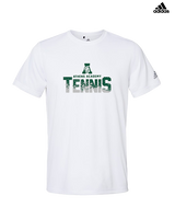 Athens Academy Tennis Splatter - Mens Adidas Performance Shirt