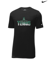 Athens Academy Tennis Splatter - Mens Nike Cotton Poly Tee