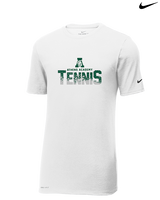 Athens Academy Tennis Splatter - Mens Nike Cotton Poly Tee