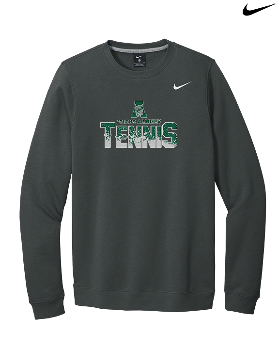 Athens Academy Tennis Splatter - Mens Nike Crewneck