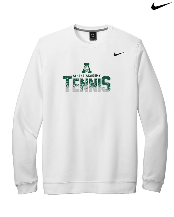 Athens Academy Tennis Splatter - Mens Nike Crewneck