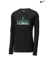 Athens Academy Tennis Splatter - Mens Nike Longsleeve