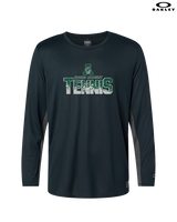 Athens Academy Tennis Splatter - Mens Oakley Longsleeve