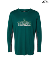 Athens Academy Tennis Splatter - Mens Oakley Longsleeve