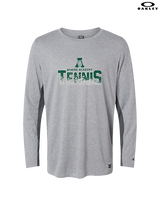 Athens Academy Tennis Splatter - Mens Oakley Longsleeve