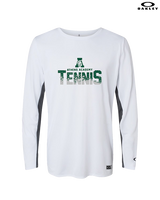 Athens Academy Tennis Splatter - Mens Oakley Longsleeve
