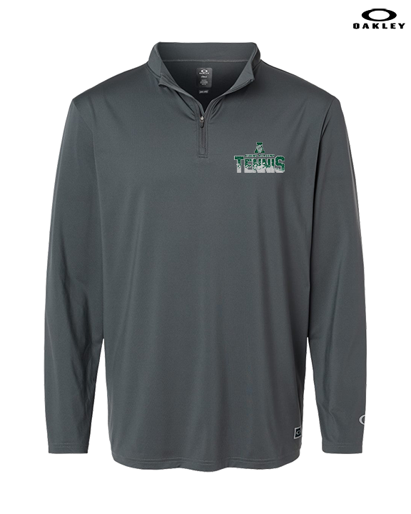 Athens Academy Tennis Splatter - Mens Oakley Quarter Zip