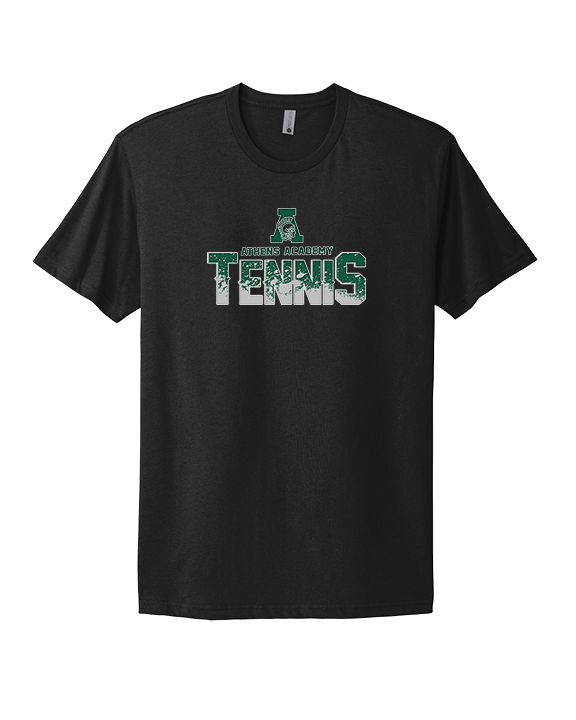 Athens Academy Tennis Splatter - Mens Select Cotton T-Shirt