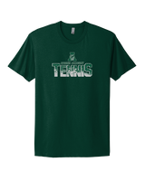 Athens Academy Tennis Splatter - Mens Select Cotton T-Shirt