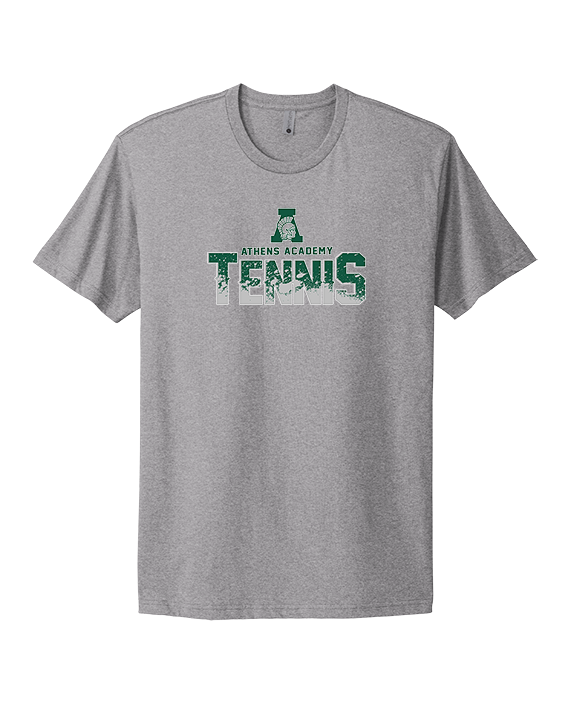 Athens Academy Tennis Splatter - Mens Select Cotton T-Shirt