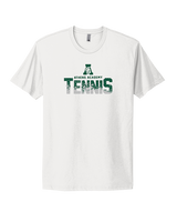 Athens Academy Tennis Splatter - Mens Select Cotton T-Shirt