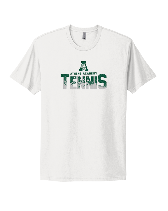 Athens Academy Tennis Splatter - Mens Select Cotton T-Shirt