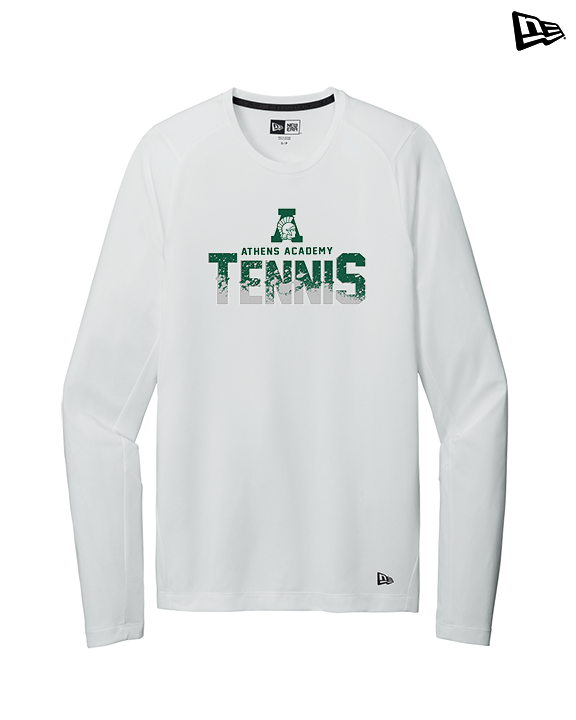Athens Academy Tennis Splatter - New Era Performance Long Sleeve