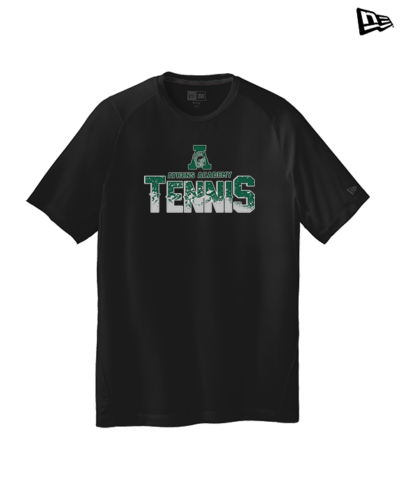 Athens Academy Tennis Splatter - New Era Performance Shirt