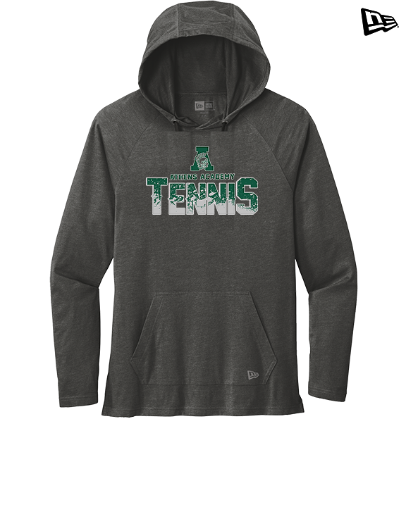 Athens Academy Tennis Splatter - New Era Tri-Blend Hoodie