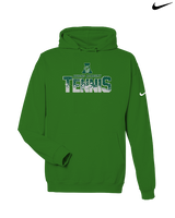 Athens Academy Tennis Splatter - Nike Club Fleece Hoodie