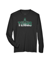 Athens Academy Tennis Splatter - Performance Longsleeve