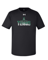 Athens Academy Tennis Splatter - Under Armour Mens Team Tech T-Shirt