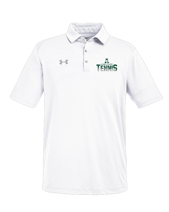 Athens Academy Tennis Splatter - Under Armour Mens Tech Polo