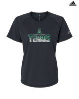 Athens Academy Tennis Splatter - Womens Adidas Performance Shirt