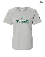 Athens Academy Tennis Splatter - Womens Adidas Performance Shirt