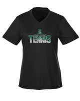 Athens Academy Tennis Splatter - Womens Performance Shirt
