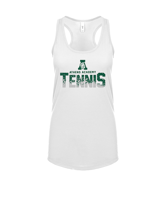 Athens Academy Tennis Splatter - Womens Tank Top